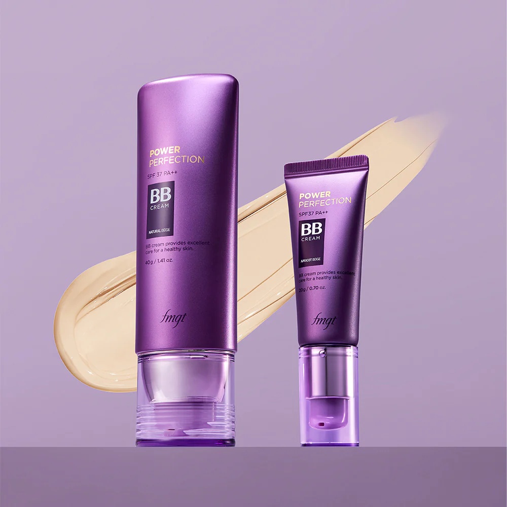 The Face Shop FMGT Power Perfection BB Cream SPF 37 PA++ V201 Apricot Beige - 20g